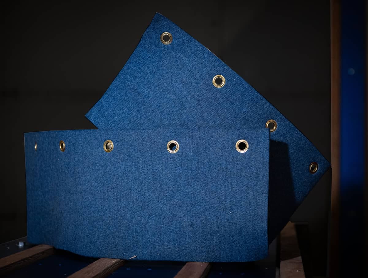 Blue Non-Woven Fiber Spreader Towel