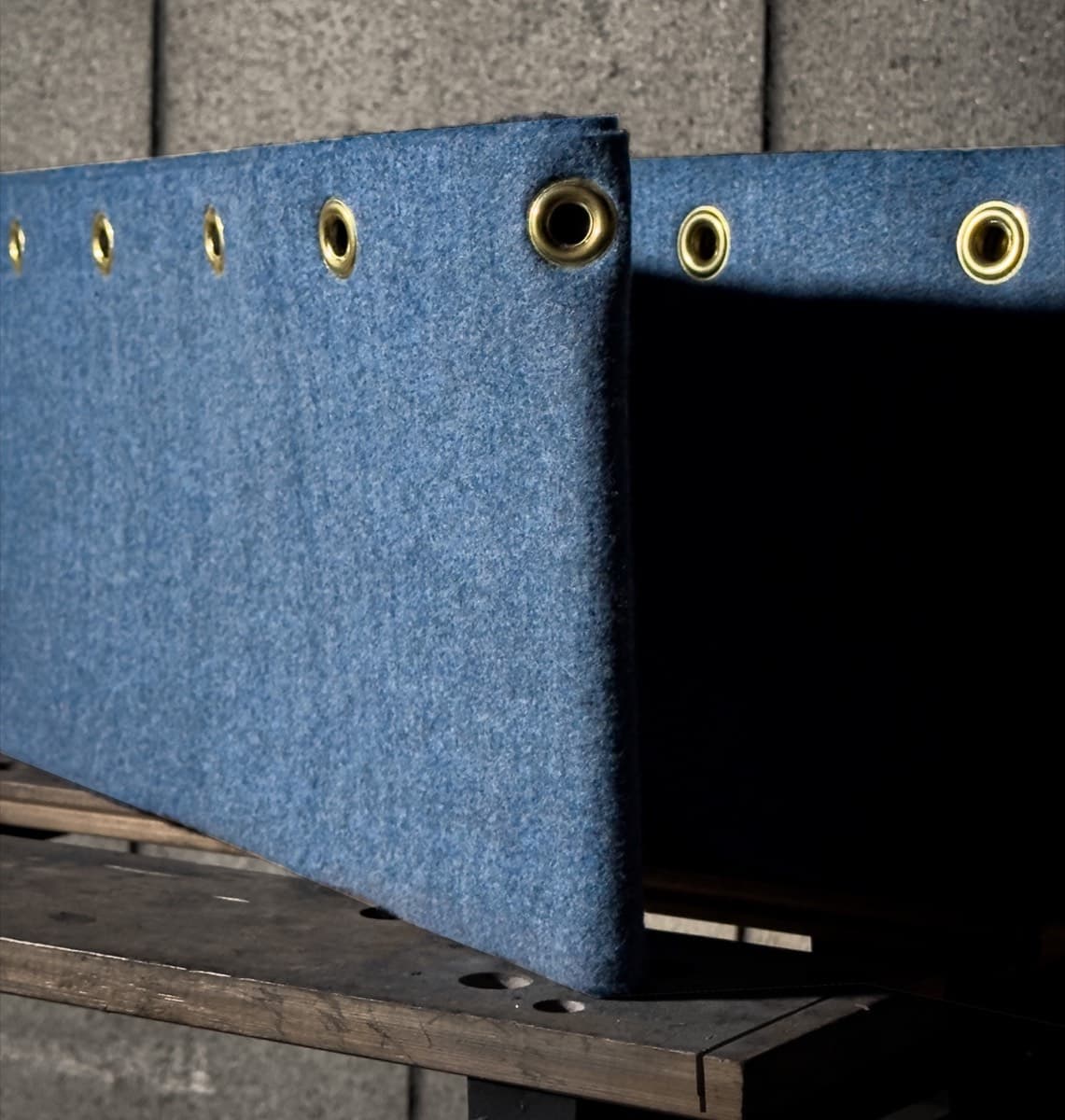 Blue Non-Woven Fiber Spreader Towel (77") View 3