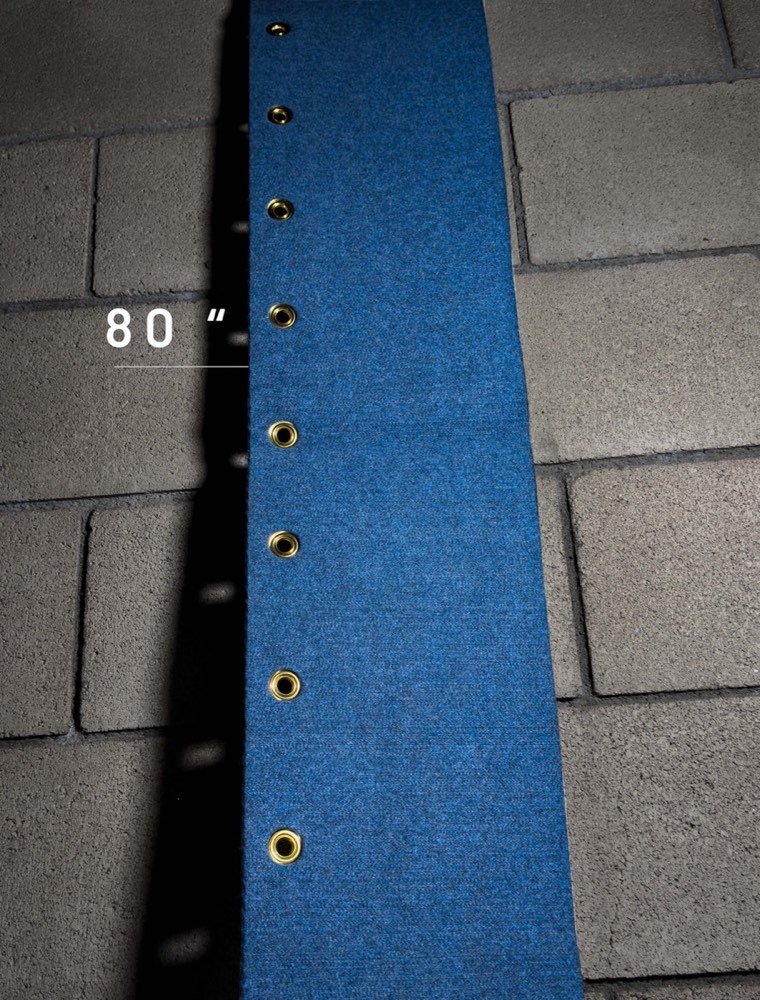 Blue Non-Woven Fiber Spreader Towel (80") View 2